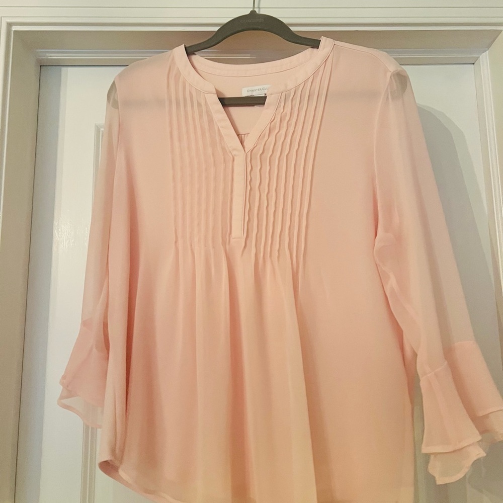 Charter Club petite XL blouse in pink